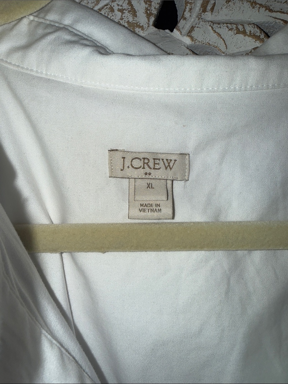 J. Crew White Casual Button-Down Shirt Dress - Picture 3 of 5